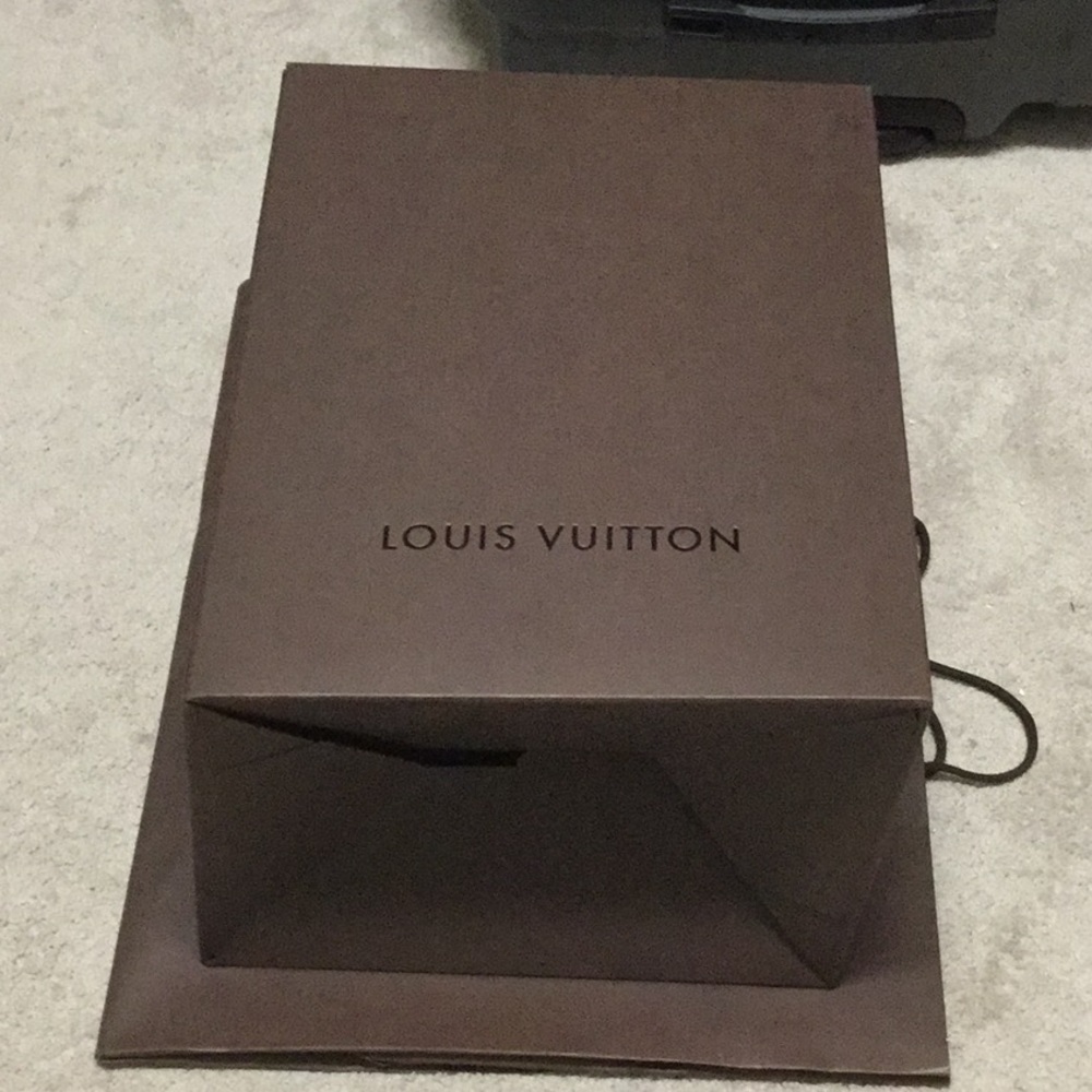 Louis Vuitton gift box and shopping bag